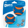 Balle Chuckit! Ultra Squeaker Ball – Taille M (6 cm) – Pack de 2